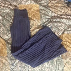 Aerie Blue Boot Cut Flare Pants